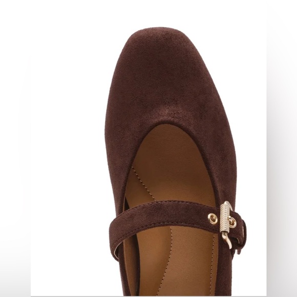 Brand New in Box! DV by Dolce Vita Women's Buckle Flat Mary Jane Brown Color - Picture 6 of 6